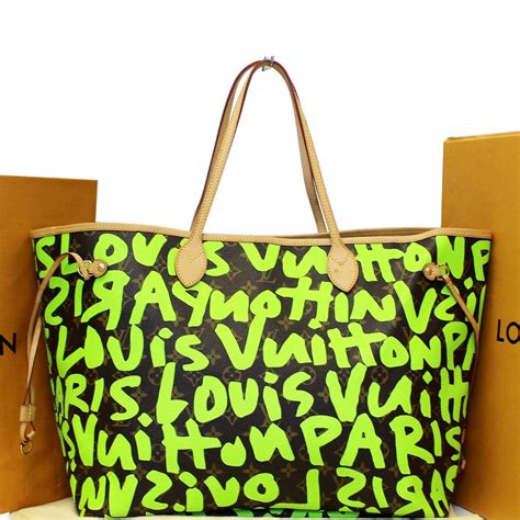 louis vuitton lime green bag|louis vuitton neverfull bags.